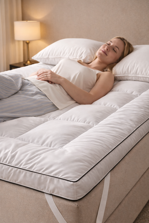 Hotel-Style Down Mattress Topper