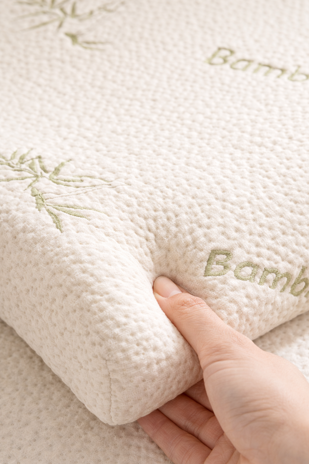 Memory Foam Wave Pillow — Slow Rebound