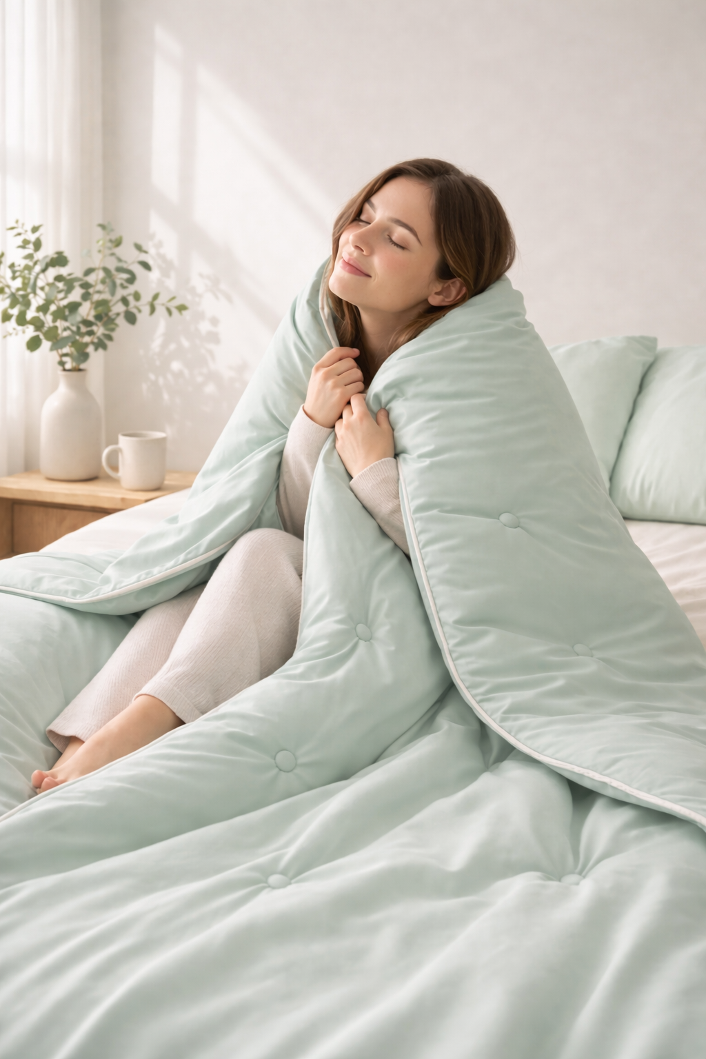 Ice Silk Summer Quilt — Antibacterial